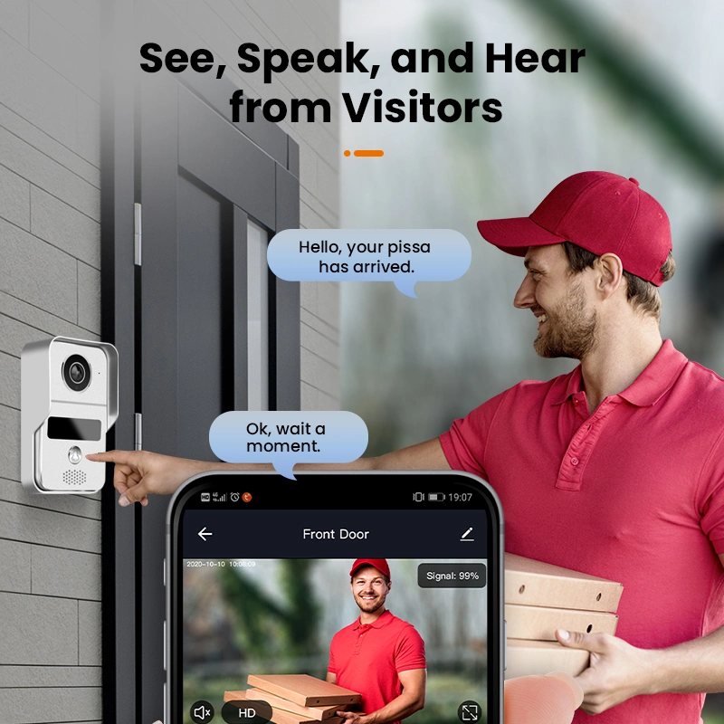 Smart WiFi Tuya Video Doorbell Camera