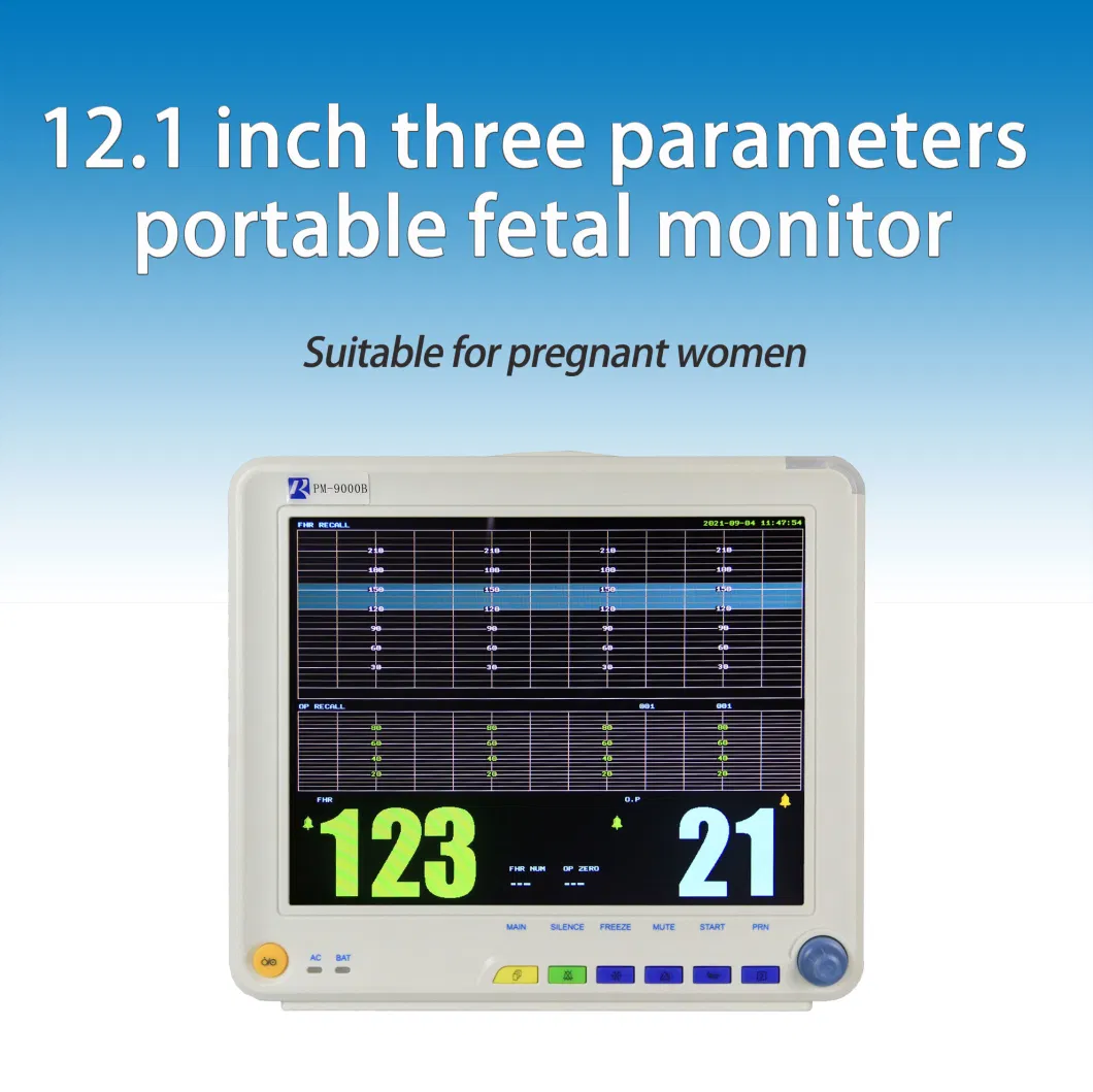 Baby /Maternal Use Light Weight Durable 12.1 Inch Fetal Monitor