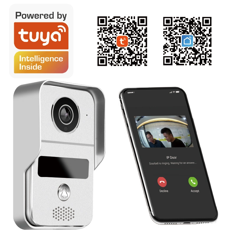 Smart WiFi Tuya Video Doorbell Camera